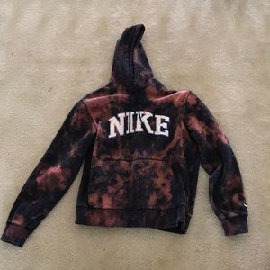 Bleached Nike Hoodie🔥🔥🔥